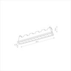 Įleidžiamas lubinis šviestuvas MINI LED RECESSED LED 20W 3000K IP20 Balta