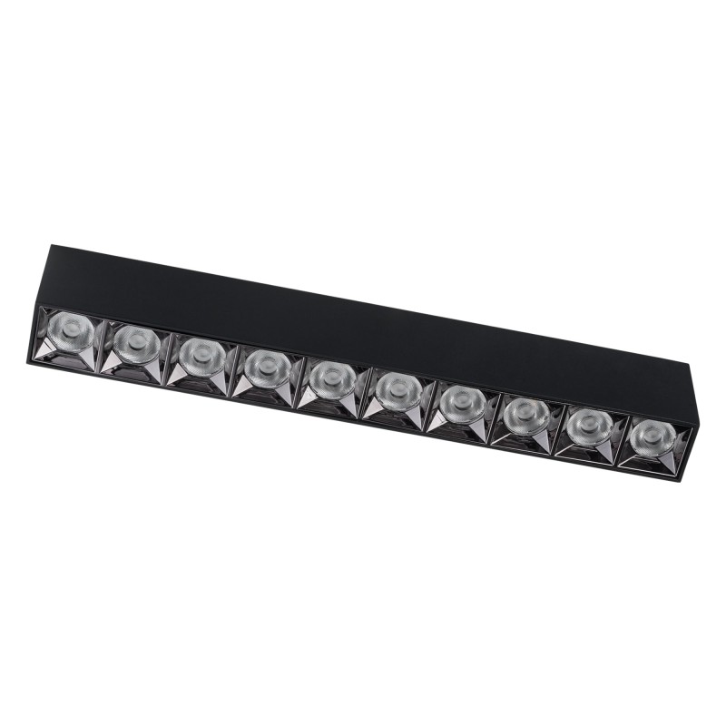 Taškinis šviestuvas MIDI LED LED 40W 4000K IP20 Juoda