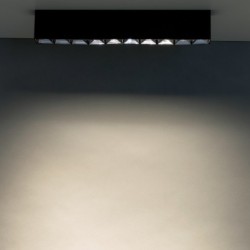 Taškinis šviestuvas MIDI LED LED 40W 4000K IP20 Juoda