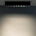 Taškinis šviestuvas MIDI LED LED 40W 4000K IP20 Juoda