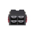 Įleidžiamas lubinis šviestuvas MIDI LED RECESSED LED 16W 4000K IP20 Juoda