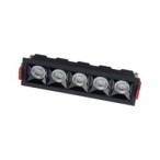Įleidžiamas lubinis šviestuvas MIDI LED LED 20W 4000K IP20 Juoda