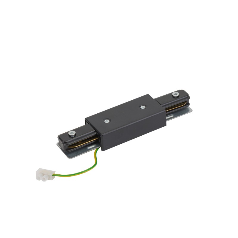 Tiesinė jungtis PROFILE POWER STRAIGHT CONNECTOR IP20 Juoda