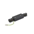 Tiesinė jungtis PROFILE POWER STRAIGHT CONNECTOR IP20 Juoda