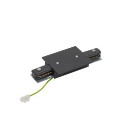 Įleidžiama tiesioji maitinimo jungtis PROFILE RECESSED CONNECTOR IP20 Juoda