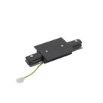 Įleidžiama tiesioji maitinimo jungtis PROFILE RECESSED CONNECTOR IP20 Juoda