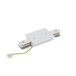 Jungtis PROFILE RECESSED POWER STRAIGHT CONNECTOR IP20 Balta