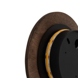 Sieninis šviestuvas RING WOOD LED S LED 7W 3000K IP20 Aukso