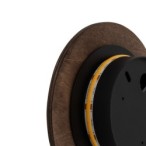 Sieninis šviestuvas RING WOOD LED S LED 7W 3000K IP20 Aukso