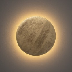 Sieninis šviestuvas RING WOOD LED 10W 3000K IP20 Auksinė