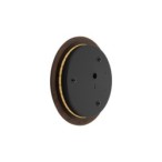 Sieninis šviestuvas RING WOOD LED 10W 3000K IP20 Auksinė