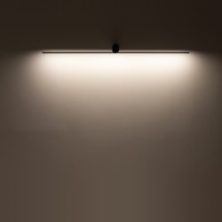 Sieninis šviestuvas SPIN LED LED 10W 3000K IP20 Juoda