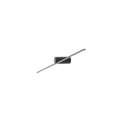 Sieninis šviestuvas SPIN LED LED 10W 3000K IP20 Juoda