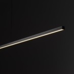 Linijinis šviestuvas BAR LED S LED 27W 3000K IP20 Juoda