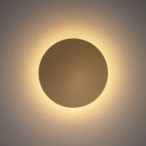 Sieninis šviestuvas RING LED S LED 7W 3000K IP20 Aukso