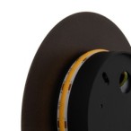 Sieninis šviestuvas RING LED 7W 3000K IP20 Šokoladinė