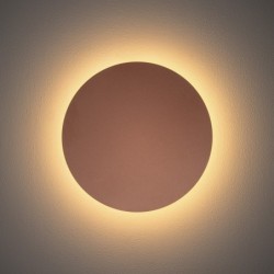 Sieninis šviestuvas RING LED 10W 3000K IP20 Satino vario