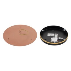 Sieninis šviestuvas RING LED 10W 3000K IP20 Satino vario