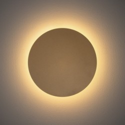 Sieninis šviestuvas RING LED M LED 10W 3000K IP20 Auksinė