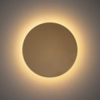 Sieninis šviestuvas RING LED M LED 10W 3000K IP20 Auksinė