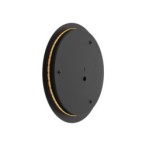 Sieninis šviestuvas RING LED L LED 13W 3000K IP20 Juoda
