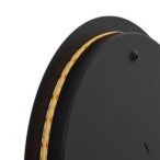 Sieninis šviestuvas RING LED L LED 13W 3000K IP20 Juoda