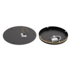Sieninis šviestuvas RING LED L LED 13W 3000K IP20 Juoda