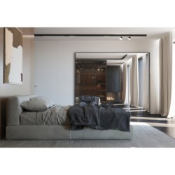 Šviestuvas magnetinei sistemai LVM LINE LED LED 9W 3000K IP20 Juoda