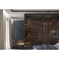 Linijinis šviestuvas LVM LINE LED LED 15W 3000K IP20 Juoda