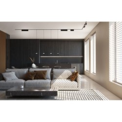 Šviestuvas magnetinei sistemai LVM FOCUS OUT LED LED 15W 3000K IP20 Juoda