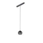 Bėginis šviestuvas LVM SLOT LED 5W 3000K IP20 Juoda