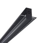 Užglaistomas magnetinės sistemos bėgelis LVM RECESSED 2M Juoda