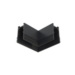 Magnetinės sistemos priedas LVM RECESSED HORIZONTAL CORNER Juoda