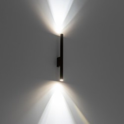 Sieninis šviestuvas LASER WALL 2xG9 IP20 Ruda