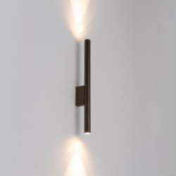 Sieninis šviestuvas LASER WALL 2xG9 IP20 Ruda