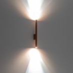 Sieninis šviestuvas LASER WALL 2xG9 IP20 Varis