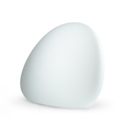 Dekoratyvinis lauko šviestuvas STONE M 1xE27 IP44 Balta
