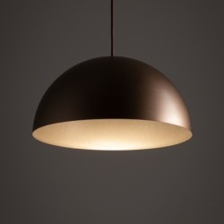 Pakabinamas šviestuvas HEMISPHERE SUPER S GX53 IP20 Ruda