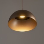 Pakabinamas šviestuvas HEMISPHERE SUPER S GX53 IP20 Ruda