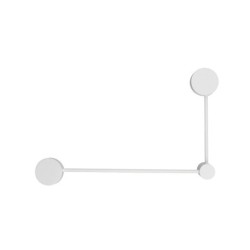 Sieninis šviestuvas ORBIT 2xGX53 IP20 Balta