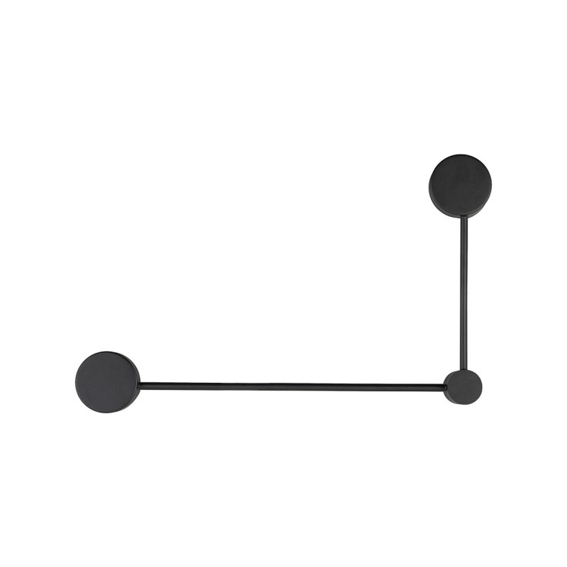Sieninis šviestuvas ORBIT 2xGX53 IP20 Juoda