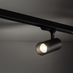 Šviestuvas 3 fazių bėginei sistemai CTLS TINOS LED 10W 4000K IP20 Juoda
