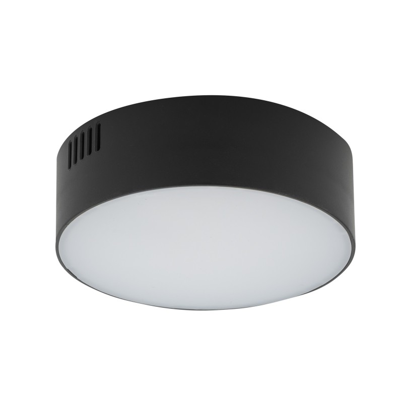 Plafonas LID ROUND LED LED 15W 3000K IP20 Juoda