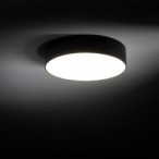 Plafonas LID ROUND LED LED 25W 4000K IP20 Juoda