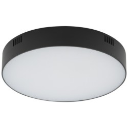 Plafonas LID ROUND LED 35W 4000K IP20 Juoda