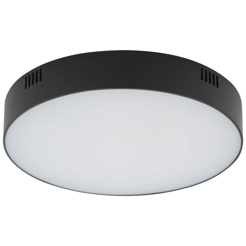 Plafonas LID ROUND LED 35W 4000K IP20 Juoda