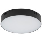 Plafonas LID ROUND LED 35W 4000K IP20 Juoda