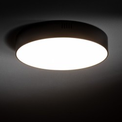 Plafonas LID ROUND LED 35W 4000K IP20 Juoda