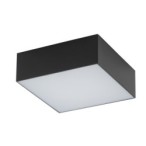 Plafonas LID SQUARE LED 15W 3000K IP20 Juoda