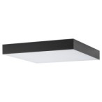Plafonas LID SQUARE LED 50W 3000K IP20 Juoda